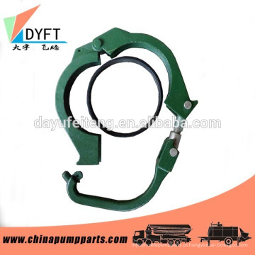 Concrete pump pipe HD clamp joint with different sizes for choosing